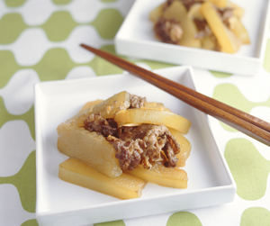 とうがんの牛肉いため煮