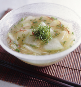 とうがんの冷や汁風