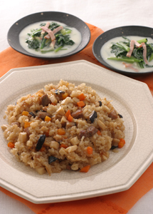 こまつなのクリーム煮