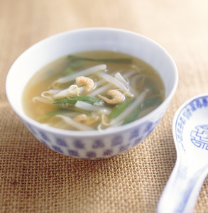 もやしの中華スープ
