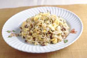 大豆もやしの炒飯