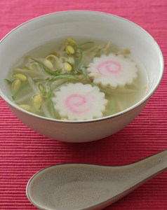 大豆もやしのスープ