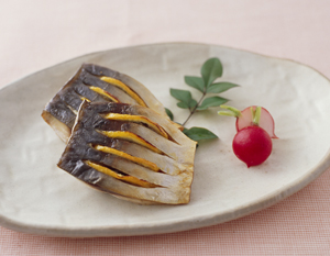 さばのゆずはさみ焼き