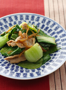 チンゲンサイのいためもの