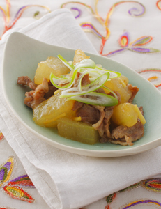 豚肉ととうがんのいため煮