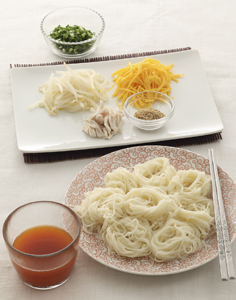 ピリ辛そうめん
