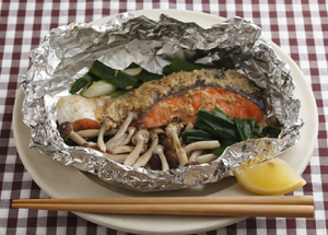 さけのみそマヨホイル焼き