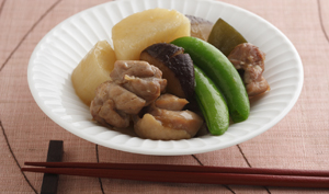 長いもととり肉のうま煮