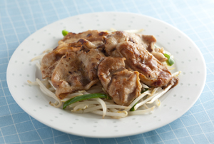 もやしたっぷりしょうが焼き