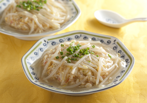 もやしのあんかけチャーハン