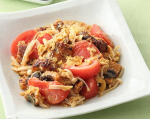 うなぎの野菜いため　