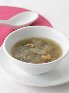 干しえびとごぼうのスープ