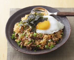 ビビンバ風チャーハン