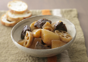 だいこんと牛すね肉の煮もの