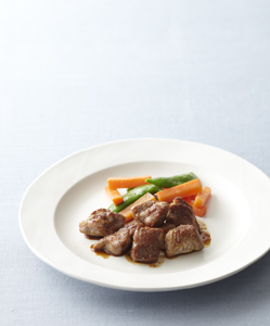 豚肉のサイコロステーキ