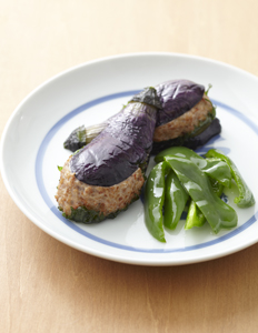 なすのはさみ揚げ