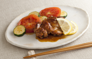 とり肉のレモンじょうゆ焼き