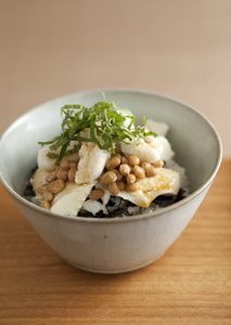 納豆とうふ丼