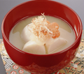 雑煮(みそ仕立て)