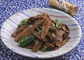 ごぼうと牛肉のいため煮