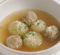 プチオニオンのミートボールスープ
