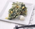 しゅんぎくのかき揚げ