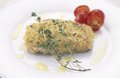白身魚のハーブパン粉焼き