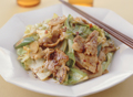 豚肉とキャベツの甘辛いため