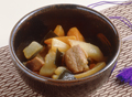 だいこんと豚肉の煮こみ