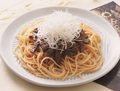 牛肉とねぎのスパゲティ