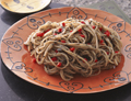 黒ごまのスパゲティ