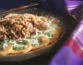 パパイヤと豚肉のサラダ
