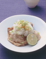 豚肉のから揚げ おろし添え