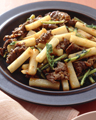 だいこんと牛肉のピリ辛いため