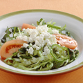 グリーンサラダカッテージチーズのせ