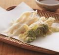 白魚とふきのとうの天ぷら
