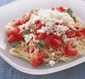 トマトの冷製パスタ
