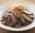 牛肉とごぼうの和風煮
