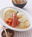 キャベツとソーセージのスープ煮