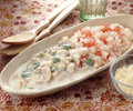 クリームソース丼