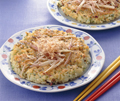 ごはんのお好み焼き