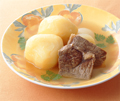 ポテトと牛肉の煮こみ