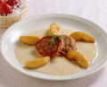 豚肉のノルマンディ風ソテー