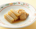 ふきと油揚げの煮もの