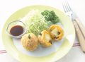 チーズ入りかぼちゃコロッケ