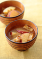 さつまいもと油揚げのみそ汁