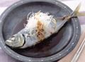 あじのレンジ蒸し 韓国風