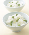 グリーンピースごはん
