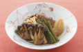 牛肉ときのこの甘から煮