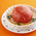 焼きトマトのスープ煮